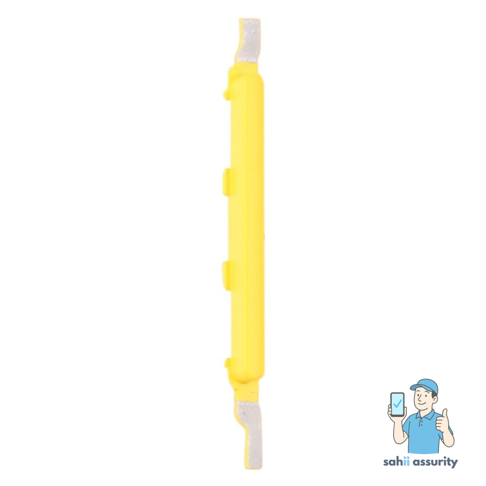 Volume Side Button Outer for Xiaomi Poco M3 Yellow